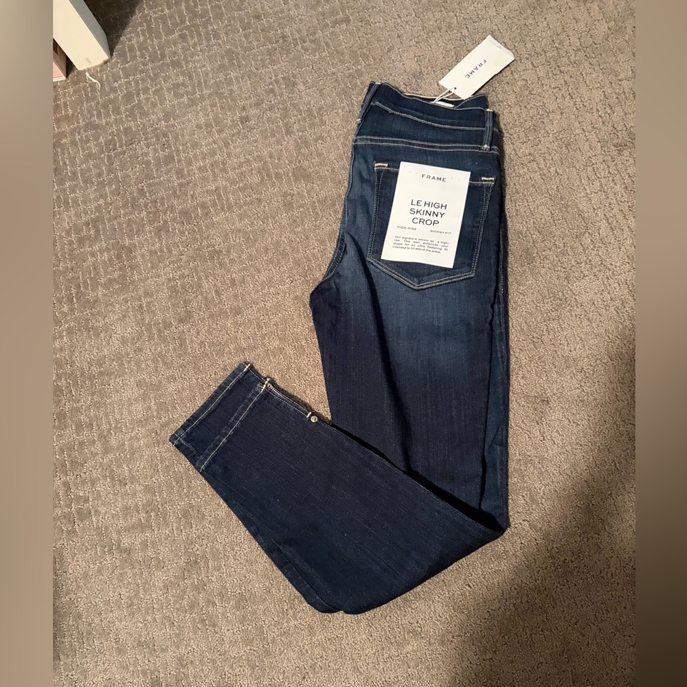 Frame Denim Le High skinny Crop Jeans